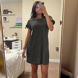 Stripped Tee Dress